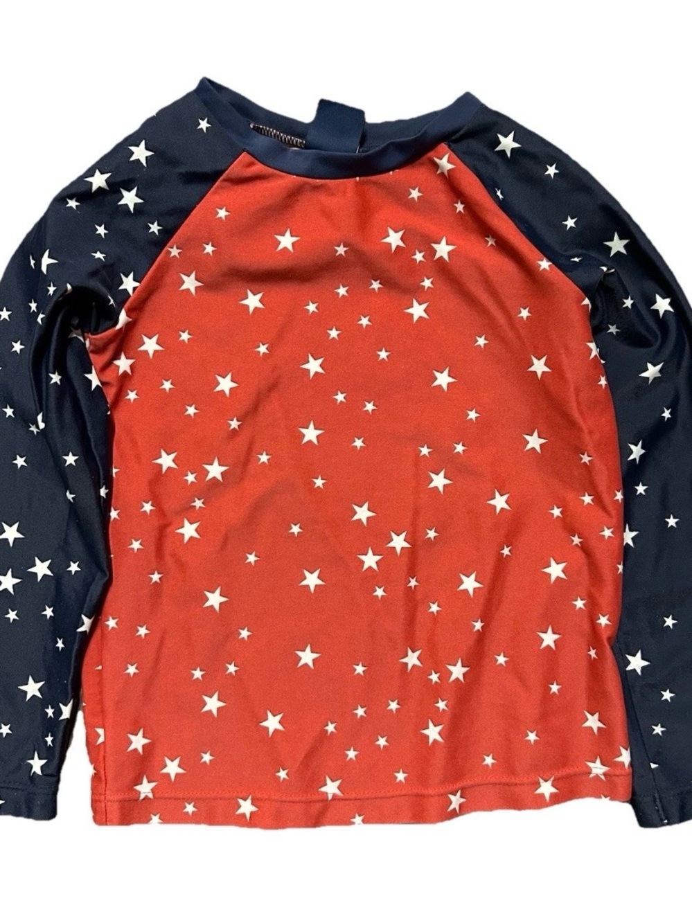 Toddler Gap Red White Blue Swim Rash Guard Stars 4th of July Size 3T Patriotic